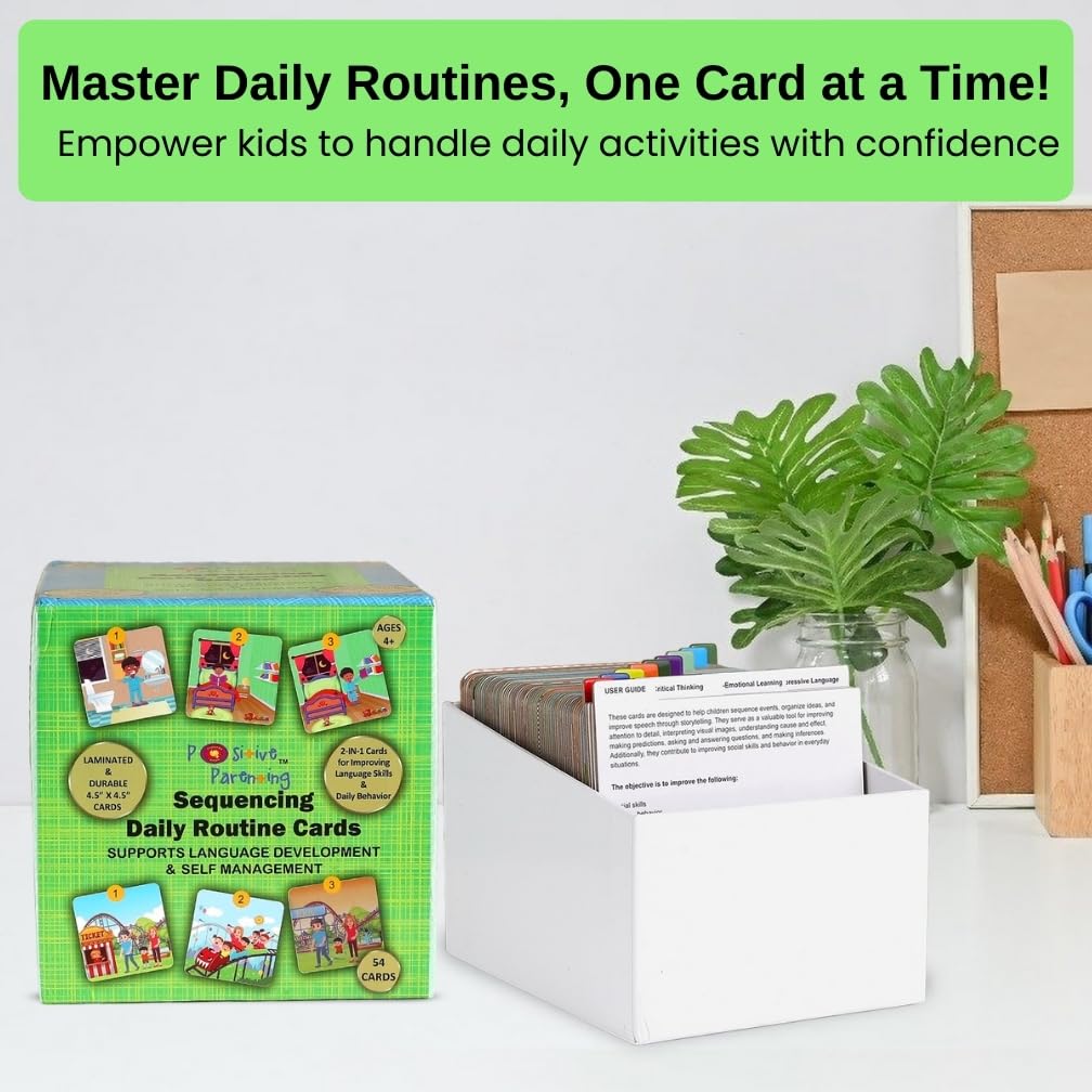 Sequencing Cards for Speech & Social Development; English Language Learners Cards; ESL; Bilingual Learners; Storytelling Cards; Sentence Building; Picture Story Cards