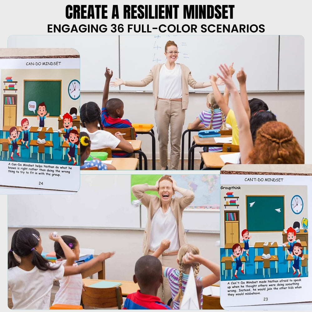 Thought-Spot A Can-Do Mindset Empowers Kids to Cultivate Resilience Social Skills Coping Strategies Mindfulness Reduces Meltdowns and Stress; Affirmation Cards Autism-Friendly
