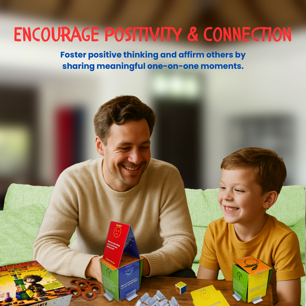 MAD SMARTZ TOWERZ an Interpersonal Skills Card Game for Anger & Emotion Control, Empathy, & Social Skills; Top Educational Learning Resource for Kids & Adults; Fun for School and Therapy