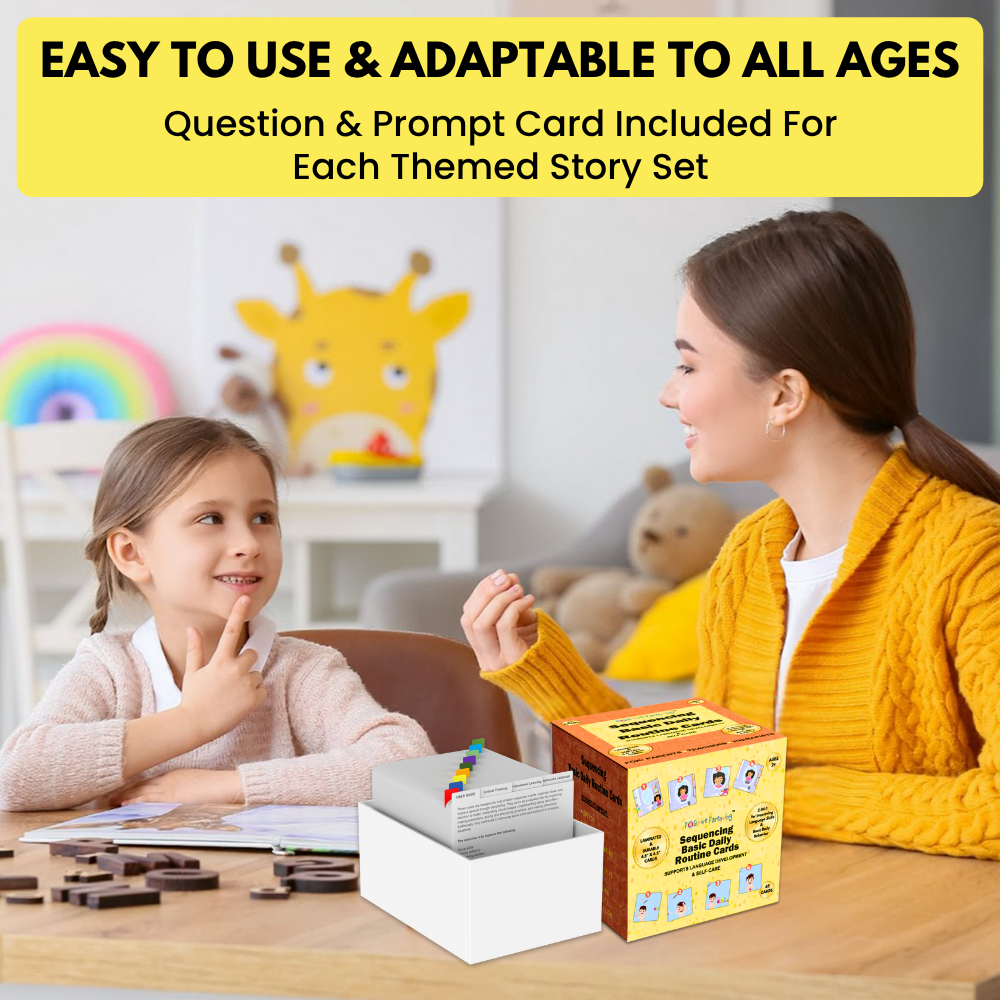 Basic Routine Sequencing Cards for Kids Daily Routines Speech Therapy Material Social Development and Sentence Building ABA Therapy Material Speech Therapy Game English Language Bilingual Learners