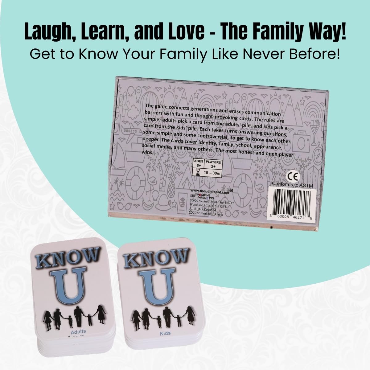 Fun Game to Really Get to Know Your Family 140 Thought Provoking Questions and Prompts Great for Family Game Night or Road Trip Deep Conversation Cards