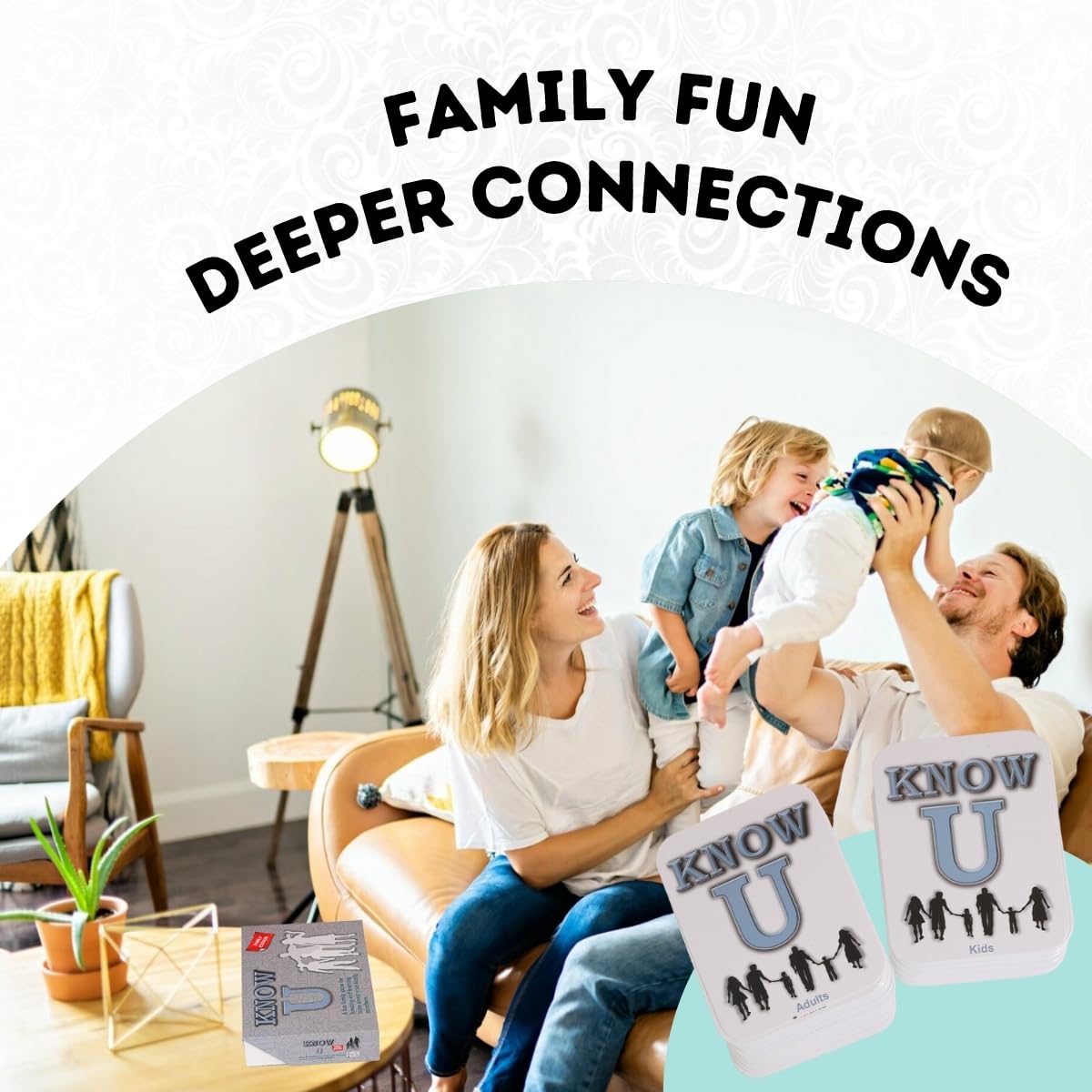 Fun Game to Really Get to Know Your Family 140 Thought Provoking Questions and Prompts Great for Family Game Night or Road Trip Deep Conversation Cards