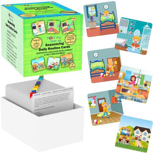 Sequencing Cards for Speech & Social Development; English Language Learners Cards; ESL; Bilingual Learners; Storytelling Cards; Sentence Building; Picture Story Cards